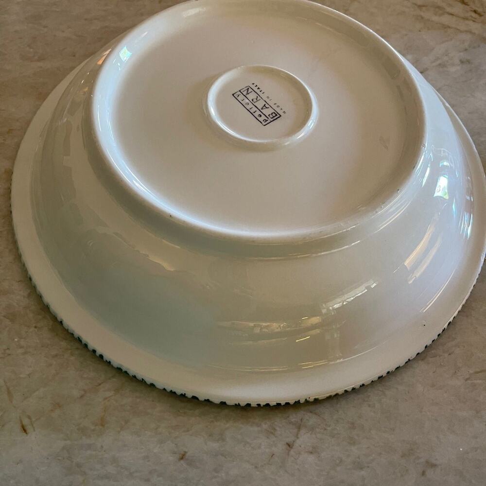 Vintage Pottery Barn 13-1/2” large bowl carrots and pumpkins pasta serving bowl - Picture 12 of 16